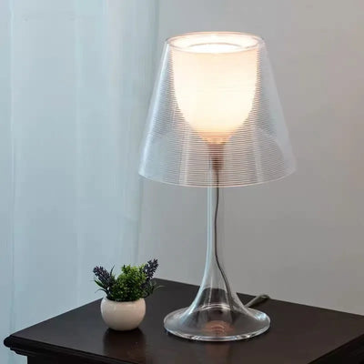 Transparent Table Lamp - Acrylic Cup Light, Modern Desk Lamp