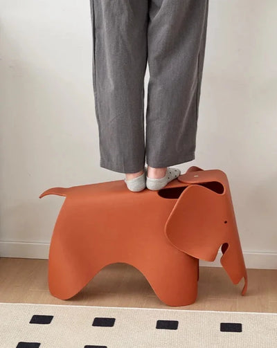 Origami Elephant Stool – Modern Ottoman Seat