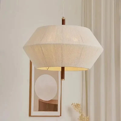 Rattan Ceiling Pendant Light | Handwoven Hemp Rope Lamp