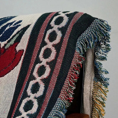 Bamboo Fiber Throw Blanket - Vintage Soft Cozy