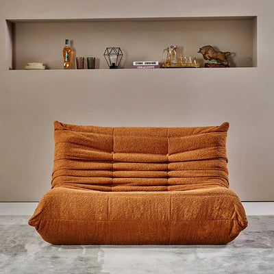 Teddy Velvet Sofa - Two-Seater Foam Loveseat