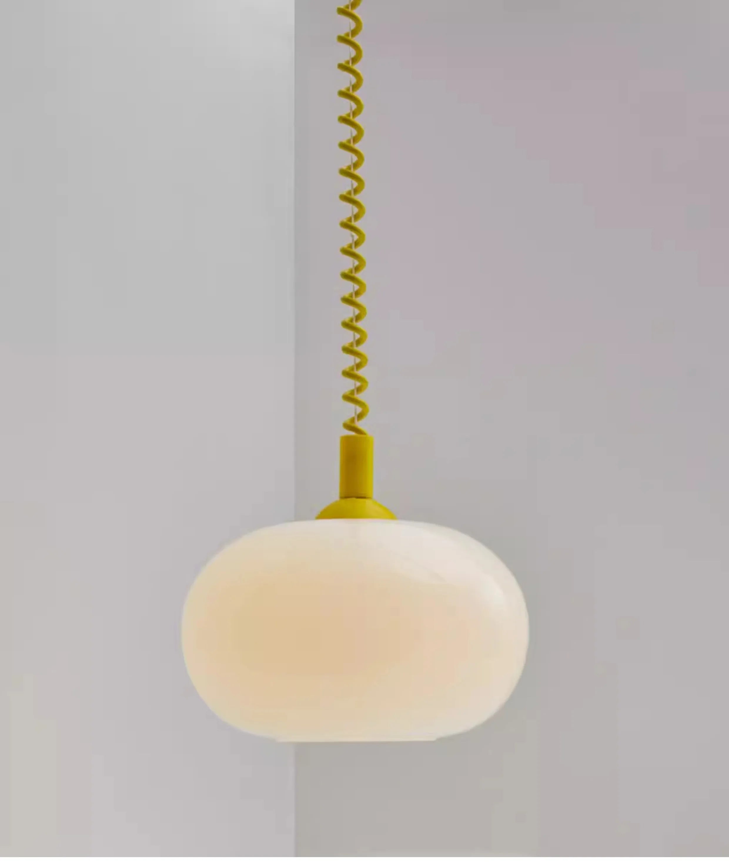 Retro Pendant Lamp – Colorful Coil Nordic Lighting Fixture