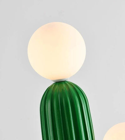 Cactus Floor Lamp - Modern Sculptural Resin Light
