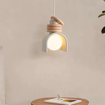 Rubber Band Pendant Lamp - Retro Ceiling Fixture