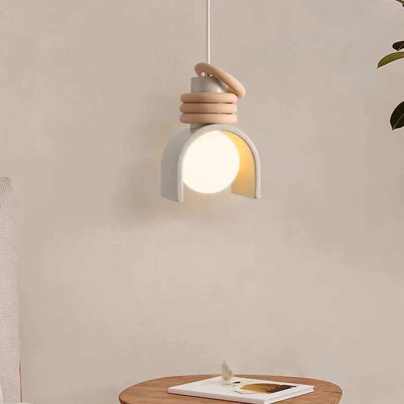 Rubber Band Pendant Lamp - Retro Ceiling Fixture