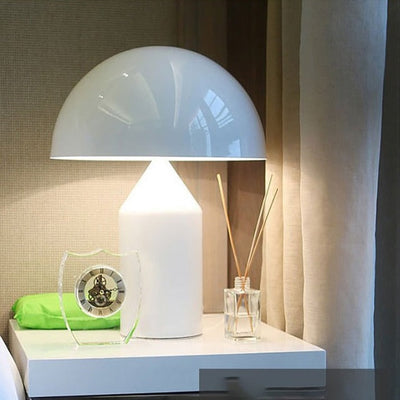 Metal Mushroom Lamp | Contemporary Table Light Touch On/Off