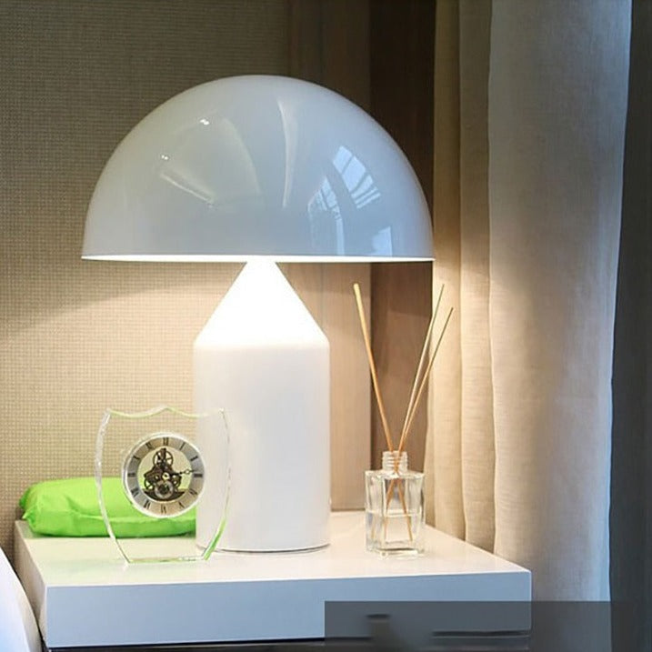 Metal Mushroom Lamp | Contemporary Table Light Touch On/Off