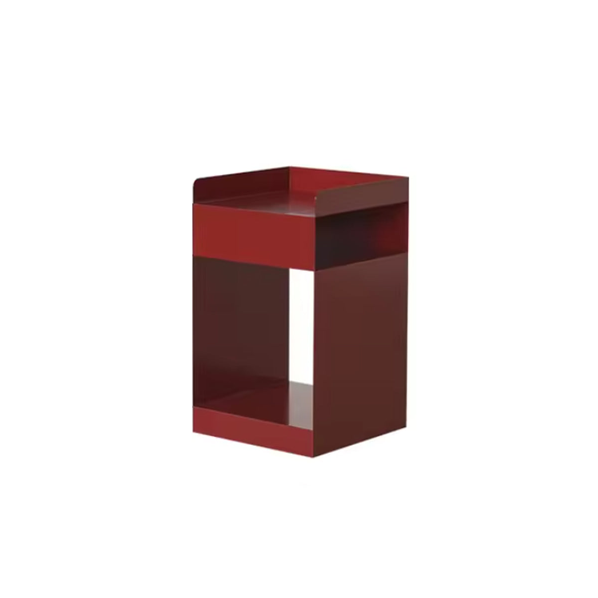 Metal Origami Side Table - Modern Nordic Accent