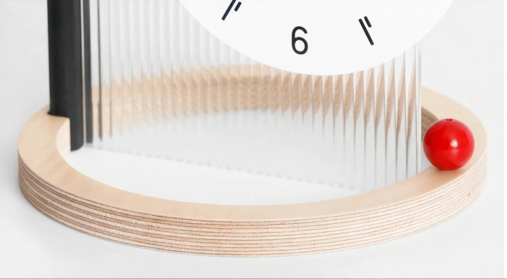 Sleek Arch-Frame Table Clock