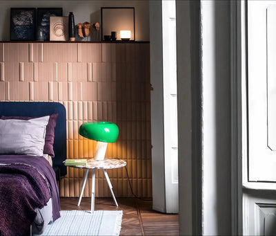 SNOOPY | Retro Marble Table Lamp