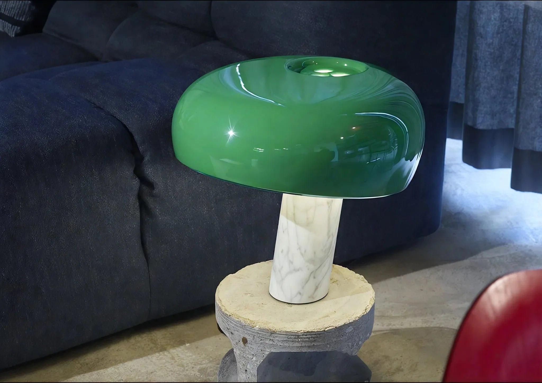 SNOOPY | Retro Marble Table Lamp