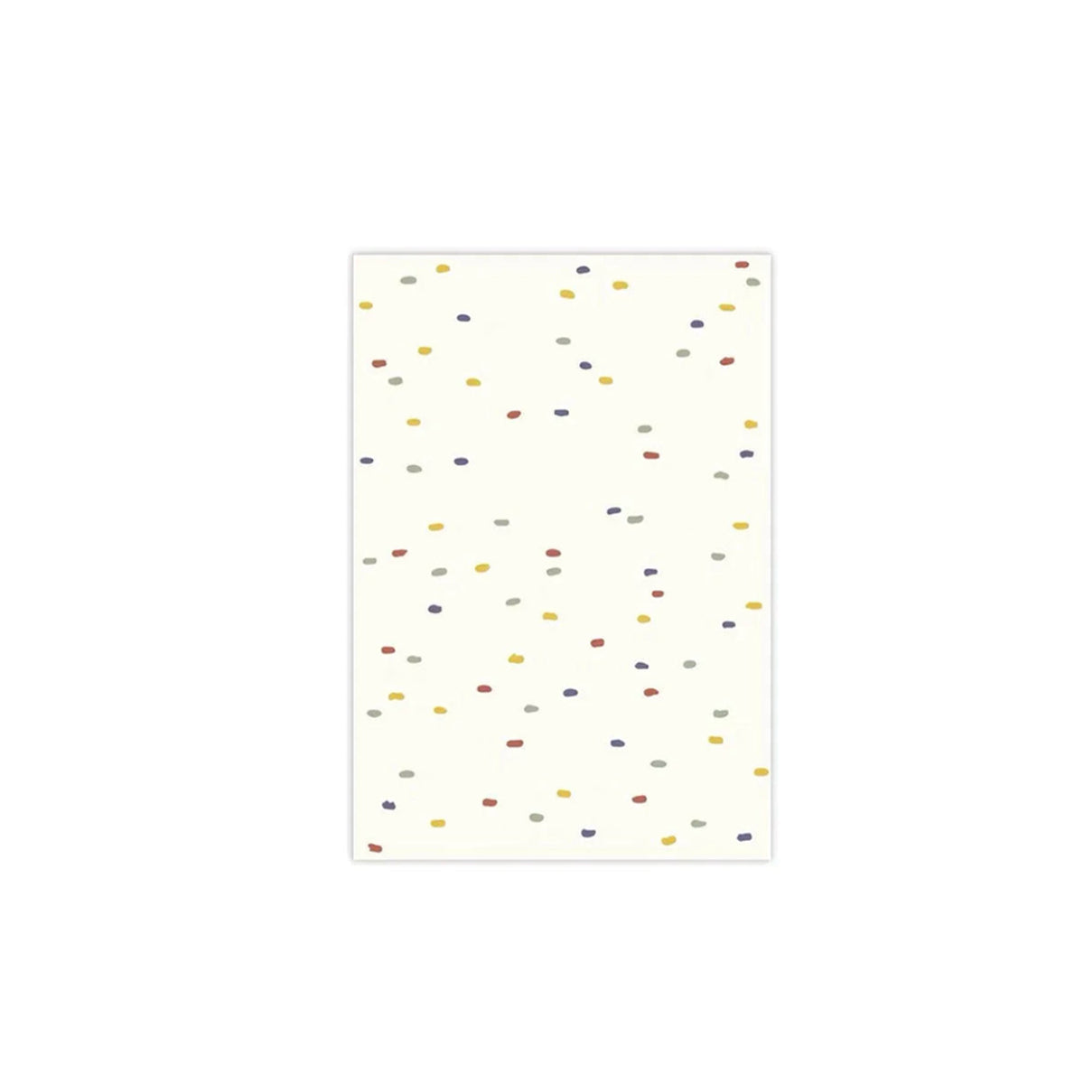 Rainbow Area Rug - Colorful Polyester Carpet Mat