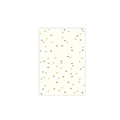 Rainbow Area Rug - Colorful Polyester Carpet Mat