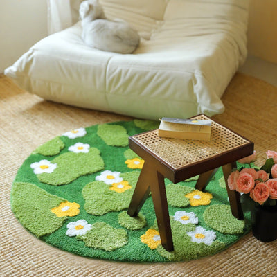 VERDA | Spring Meadow Circle Rug