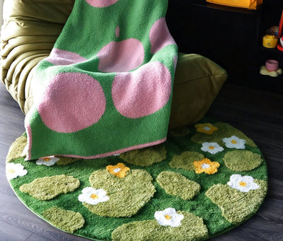 VERDA | Spring Meadow Circle Rug