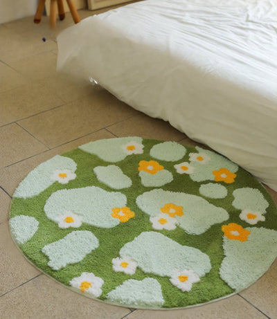 VERDA | Spring Meadow Circle Rug