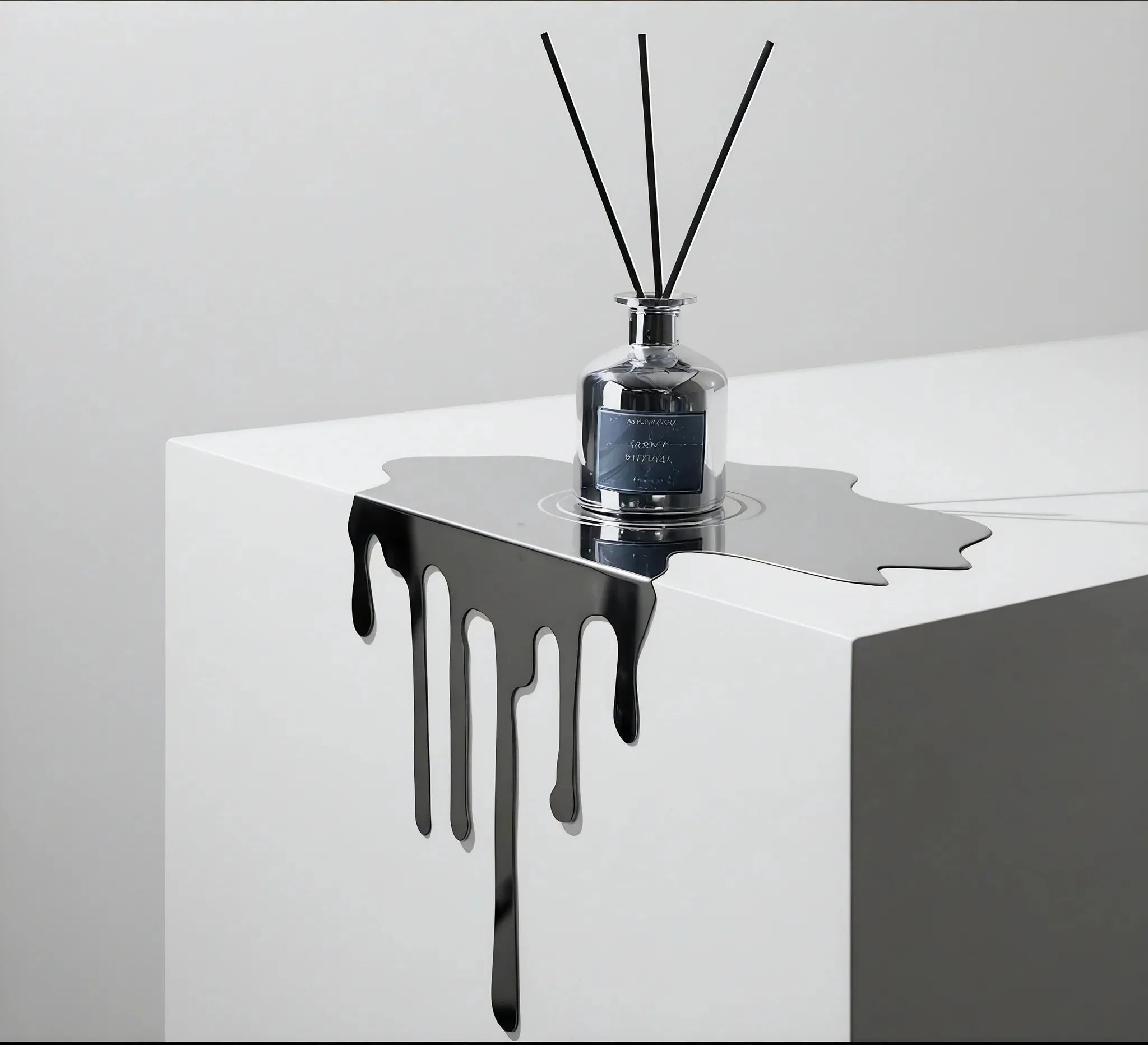DRIP-EFFECT | Stainless Steel Geometric Sculpture