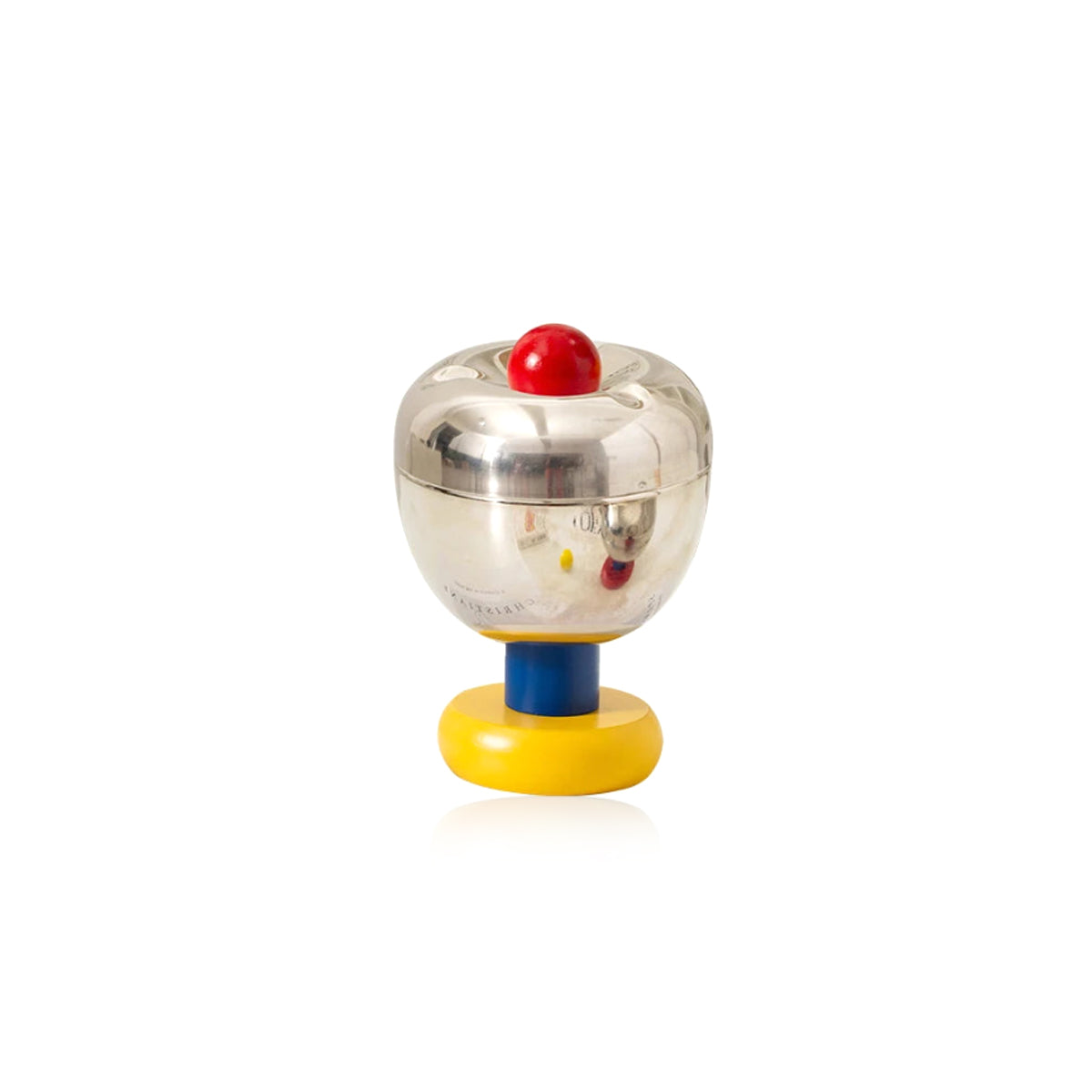 Stainless Steel Ashtray - Retro Ball Design, Small & Durable