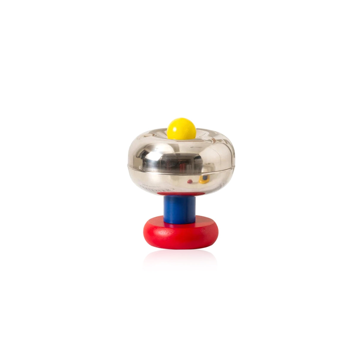 Stainless Steel Ashtray - Retro Ball Design, Small & Durable