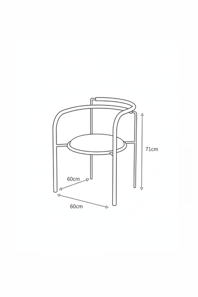 MODERNIST | Retro Danish Art Dining Chair