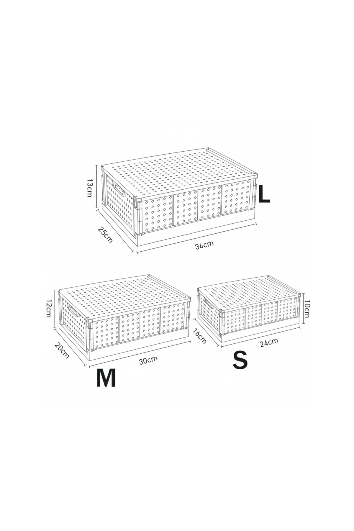 MODULARIS | Stack & Stash Folding Crates