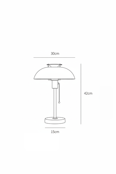 KUPOLBLANK | Metal Dome Table Lamp