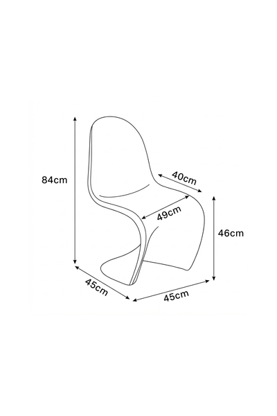 SPECTRUM | Sculpted Wave Chair