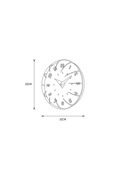 SVÄVA Ripple Clock