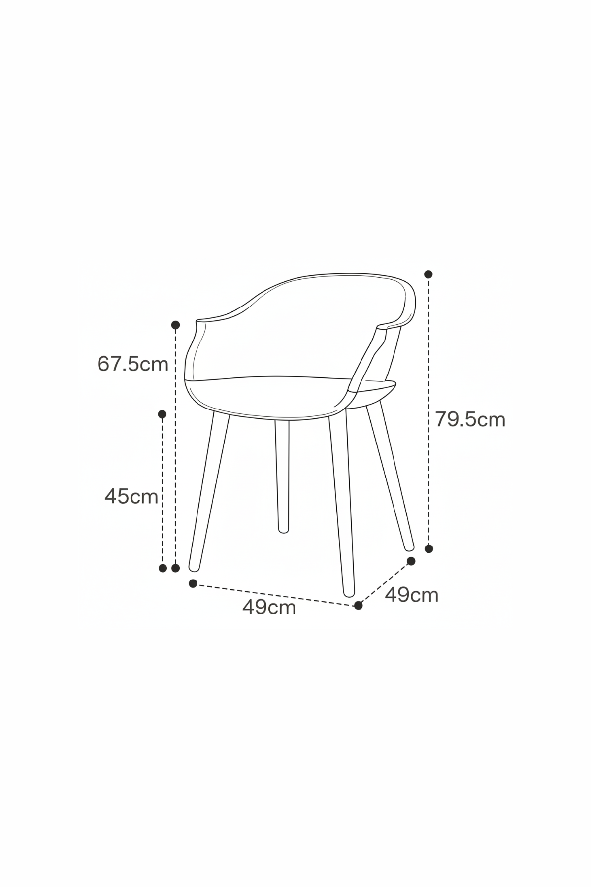 PRISM POP | Translucent Modern Dining Seat
