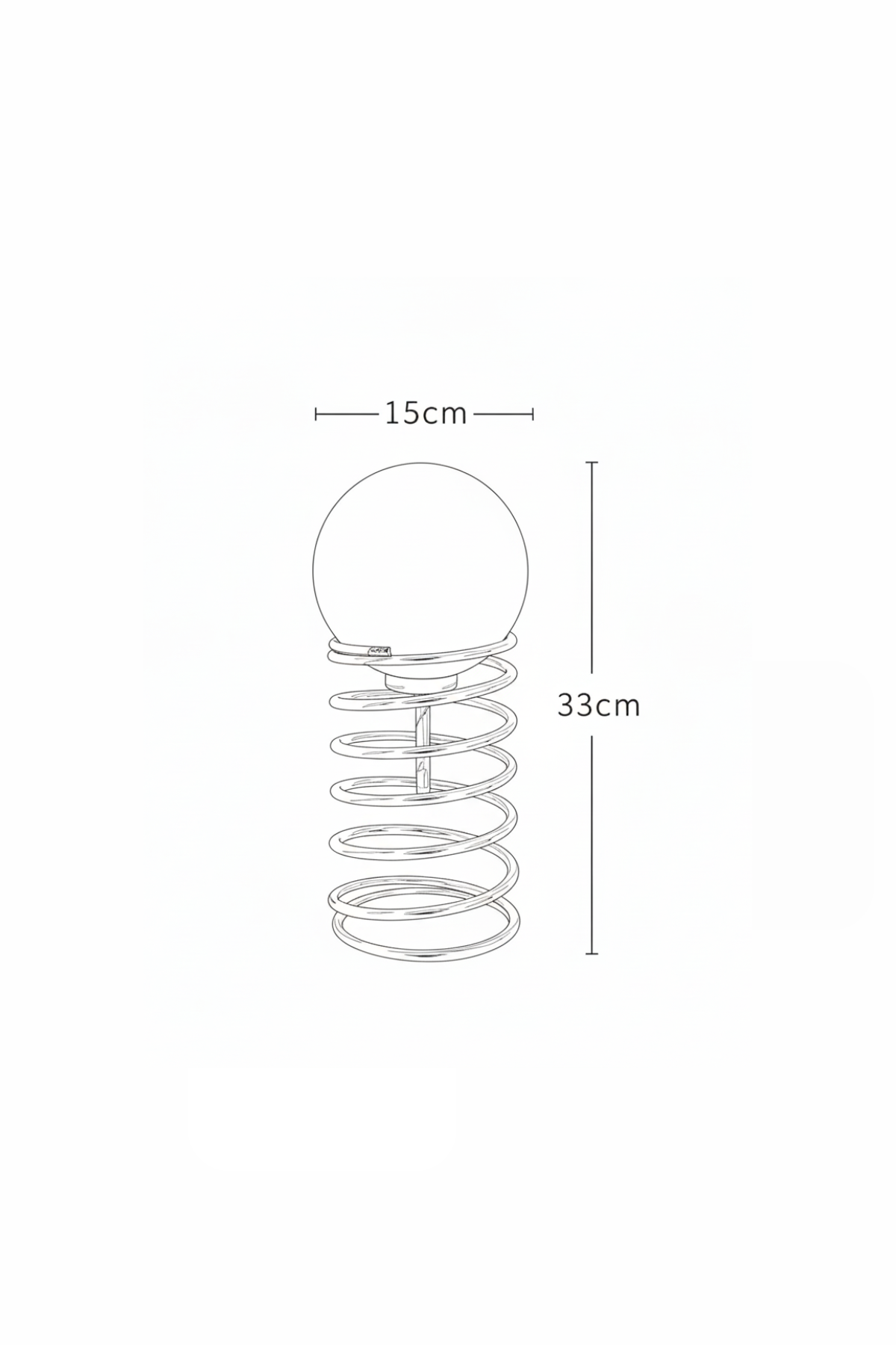 SPIRAL | Coiled Table Lamp