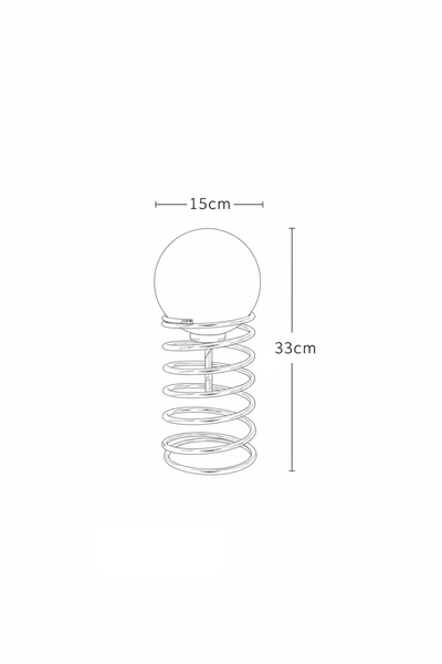 SPIRAL | Coiled Table Lamp