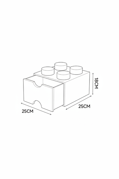 BLOX | Modular Lego-Inspired Storage Drawer