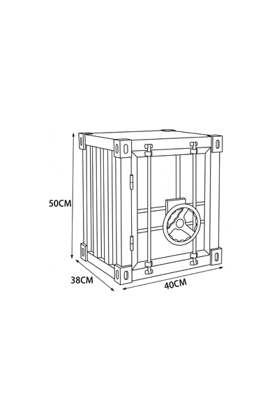 VAULT-CORE | Industrial Metal Storage Cabinet