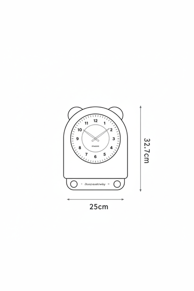 HERITAGE HUES | Vintage-Modern Statement Wall Clock