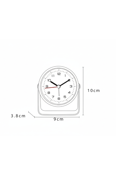 CLASSIC POP | Retro-Chic Silent Alarm Clock