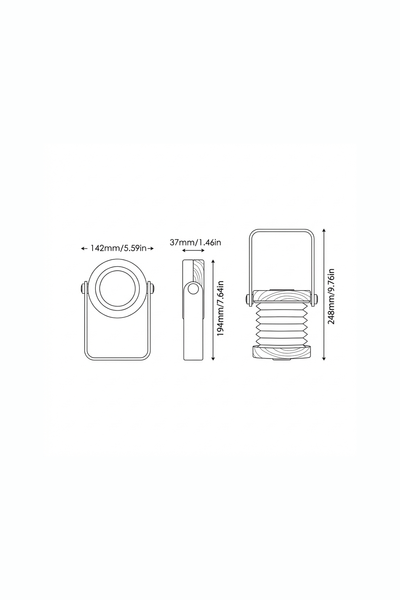 LANTERN-SHIFT | Telescopic Retro Lantern