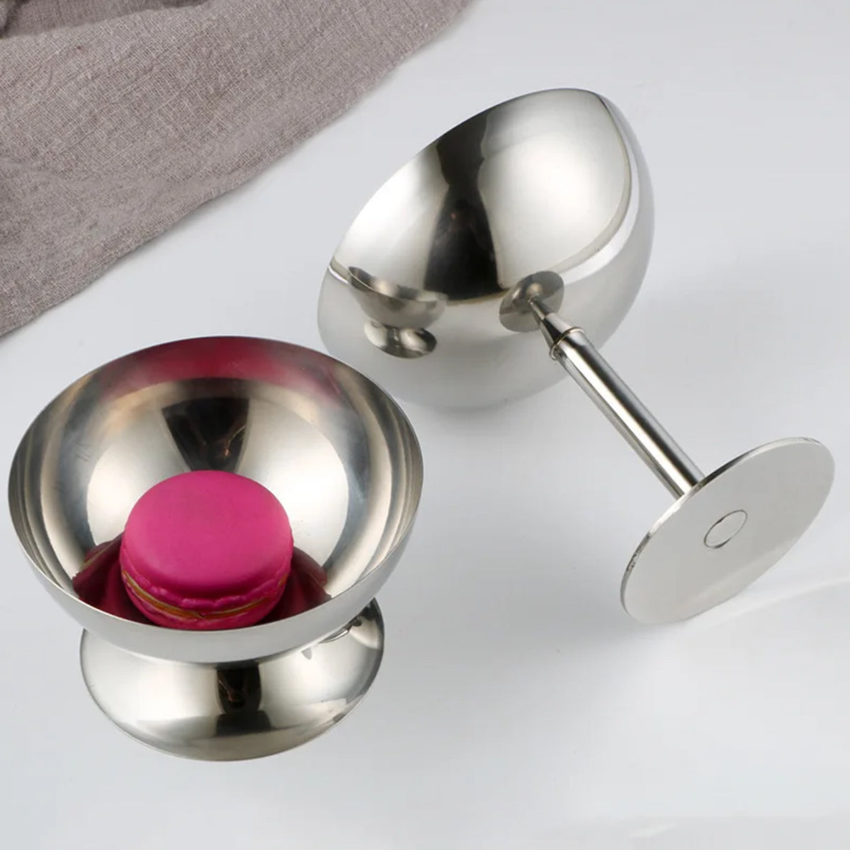 Stainless Steel Bowl - Dessert & Salad Serving Dish
