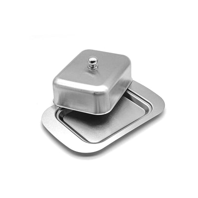 Stainless Steel Butter Dish | Easy Spread Container