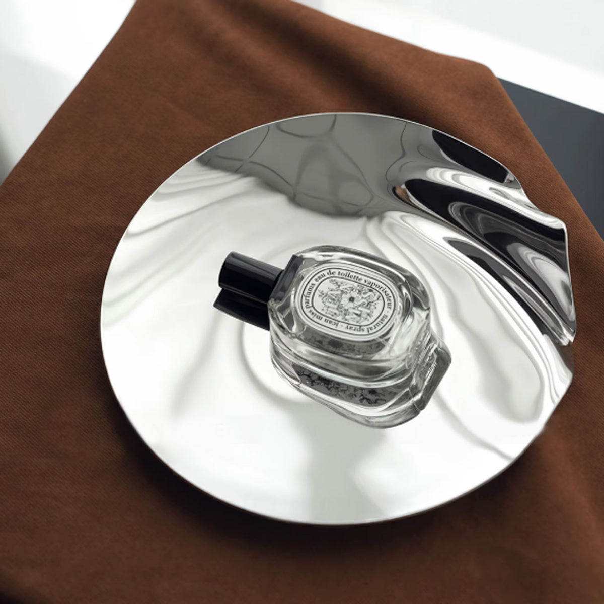 Stainless Steel Tray - Contemporary Organic Shape Platter