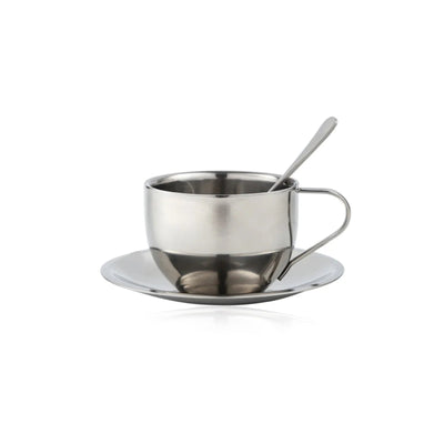Thermal Tea Set - Stainless Steel Mug & Spoon