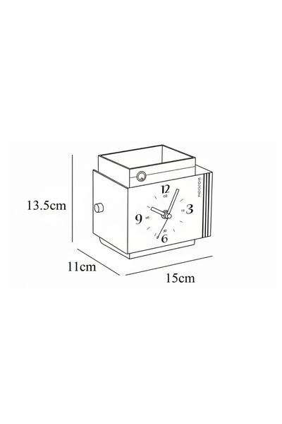 TIDSKAPSEL | Clock & Storage Organizer