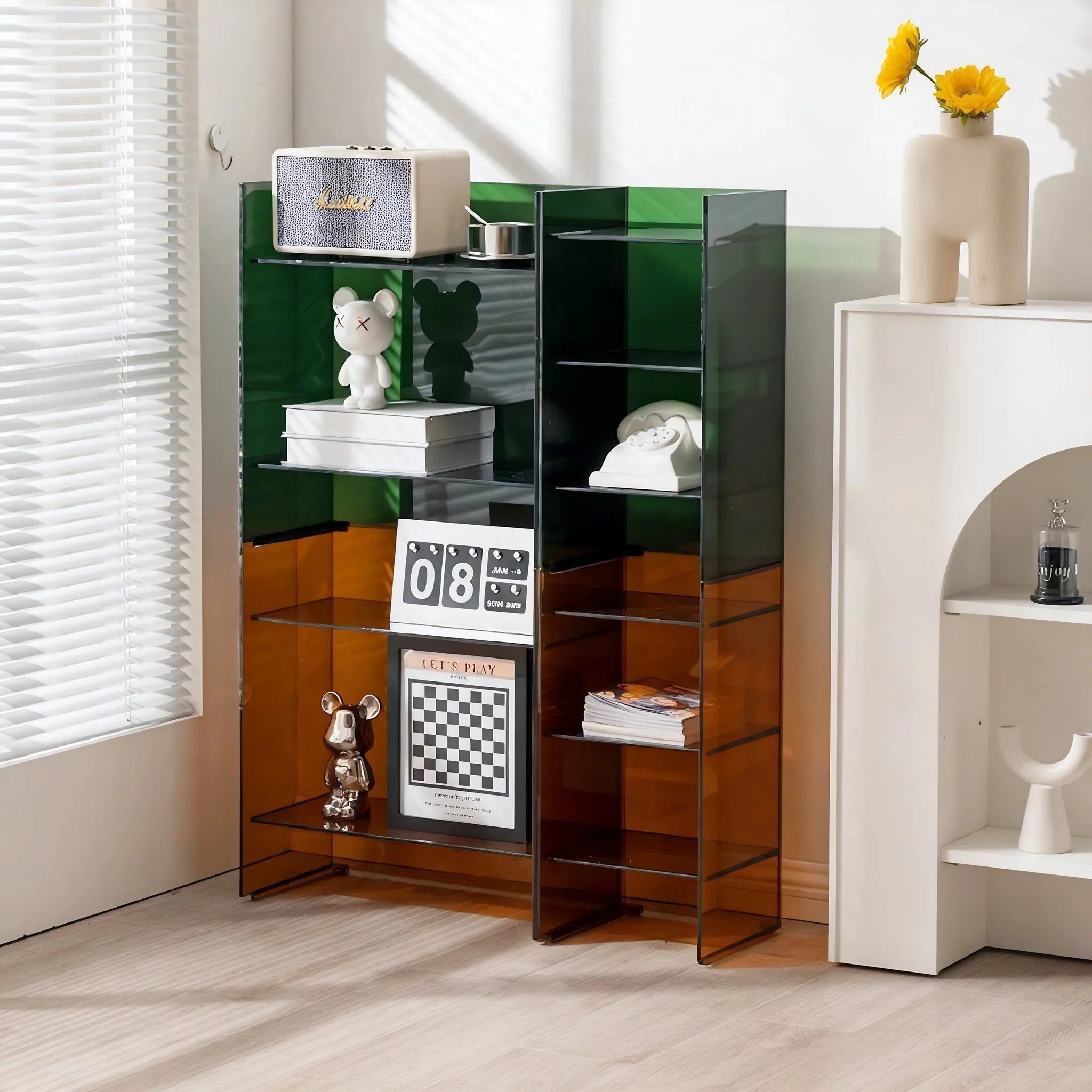 SUBTLE SPACES | Modern Acrylic Storage Shelf