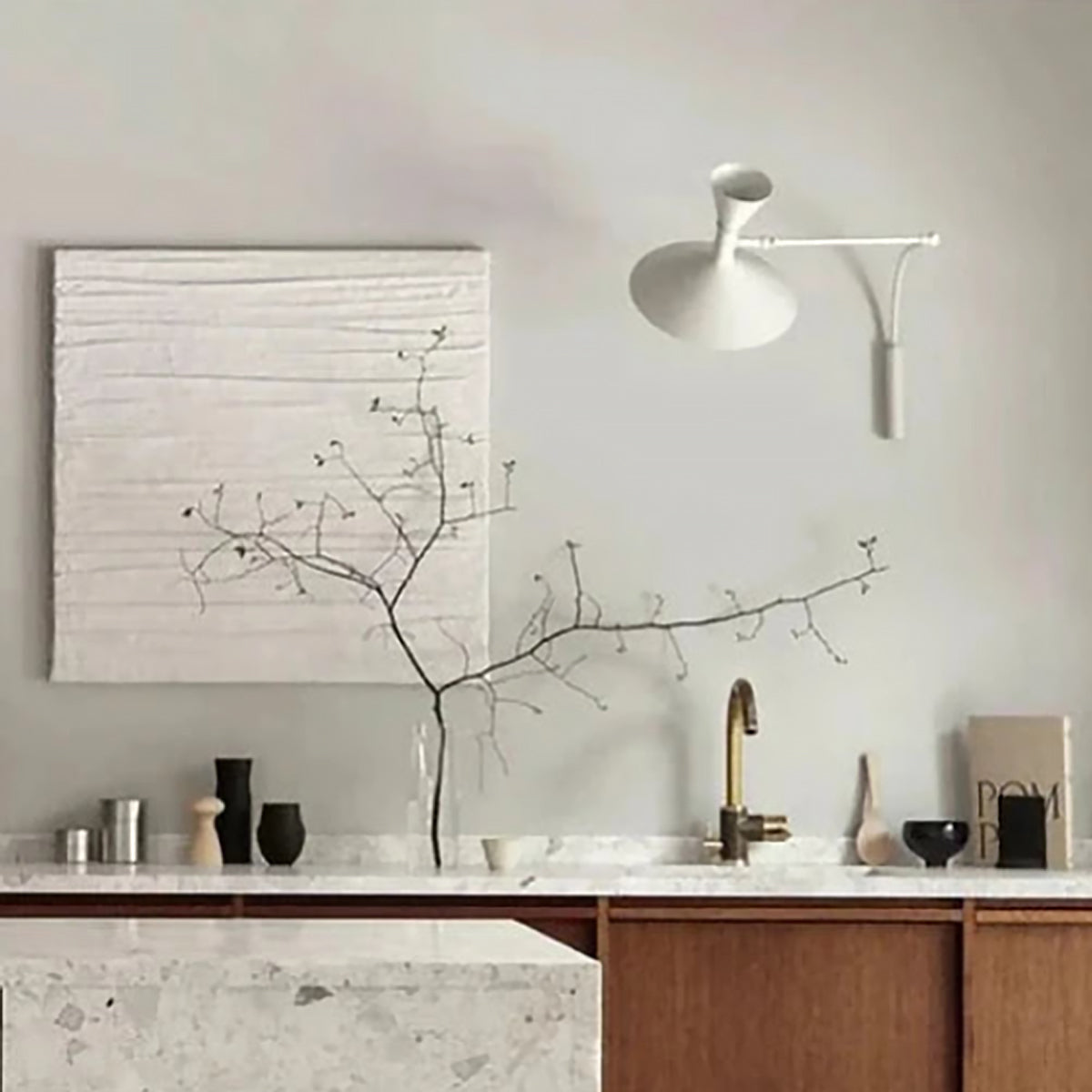 Swing Arm Wall Lamp - Industrial Plug In Sconce