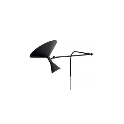 Swing Arm Wall Lamp - Industrial Plug In Sconce