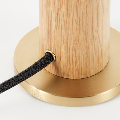 Tala Knuckle Table Lamp - Solid Wood, Dimmable LED Light