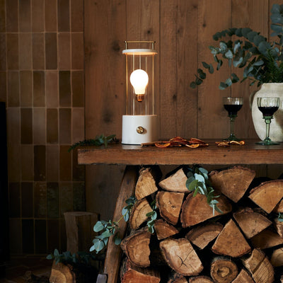 Portable Table Lamp - Cordless Rechargeable Warm Dimmable Light