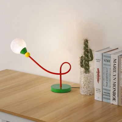 RIBBON-GLOW | Contemporary Twisted Accent Lamp