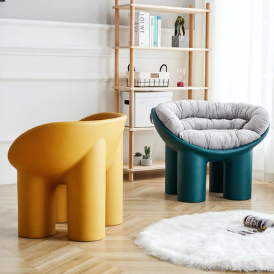 THE ROLY POLY | "Elephant Leg" Statement Armchair