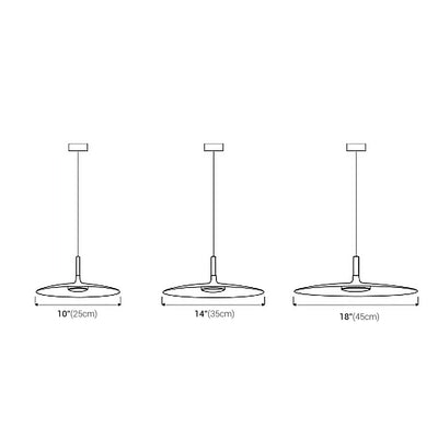 Minimalist Ceiling Light - Aluminium Pendant Lamp With Adjustable Wire