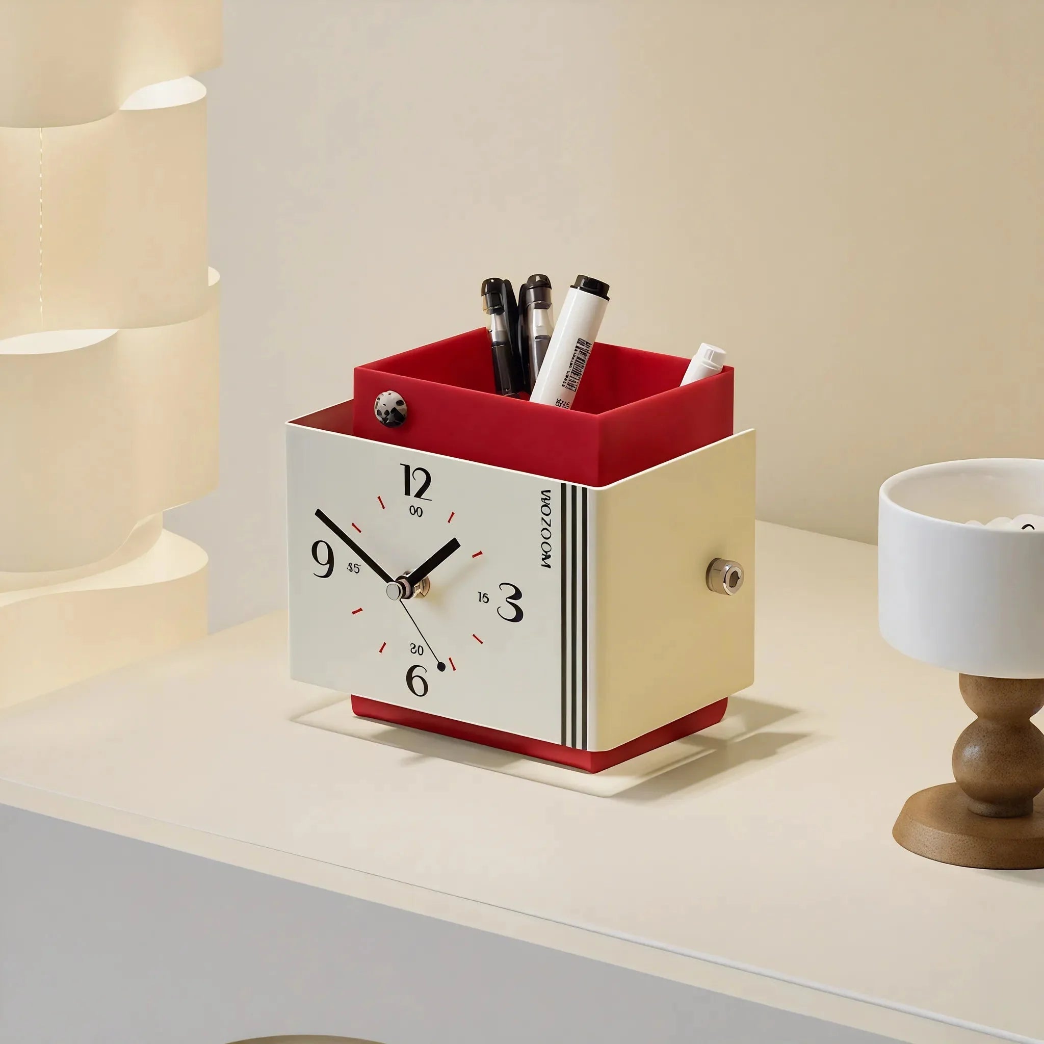TIDSKAPSEL | Clock & Storage Organizer